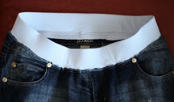 How To Add Maternity Band to Jeans