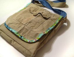Messenger Bag From Cargo Pants