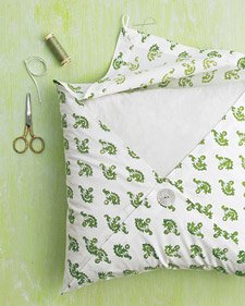 Napkin-Folded Pillowcases