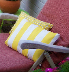 No Sew Outdoor Pillows