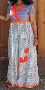 Poppy Fields Fall Maxi Dress