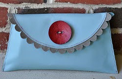 The Dainty Leather Clutch
