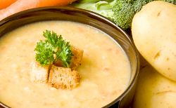 Cheddar Potato Soup