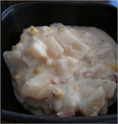 Easy Creamy Potato Bacon Soup
