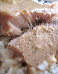 Creamy Ranch-Garlic Pork Chops