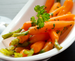 Orange Marmalade Glazed Carrots