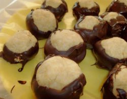 Peanut Butter Chocolate Buckeyes