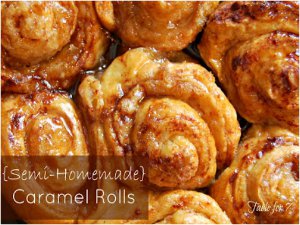 Semi-Homemade Slow Cooker Caramel Rolls