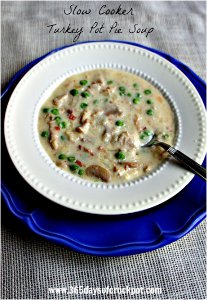 Slow Cooker Turkey Pot Pie Soup