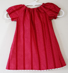 Girls Dress Patterns Free on Baby Peasant Dress   Allfreesewing Com