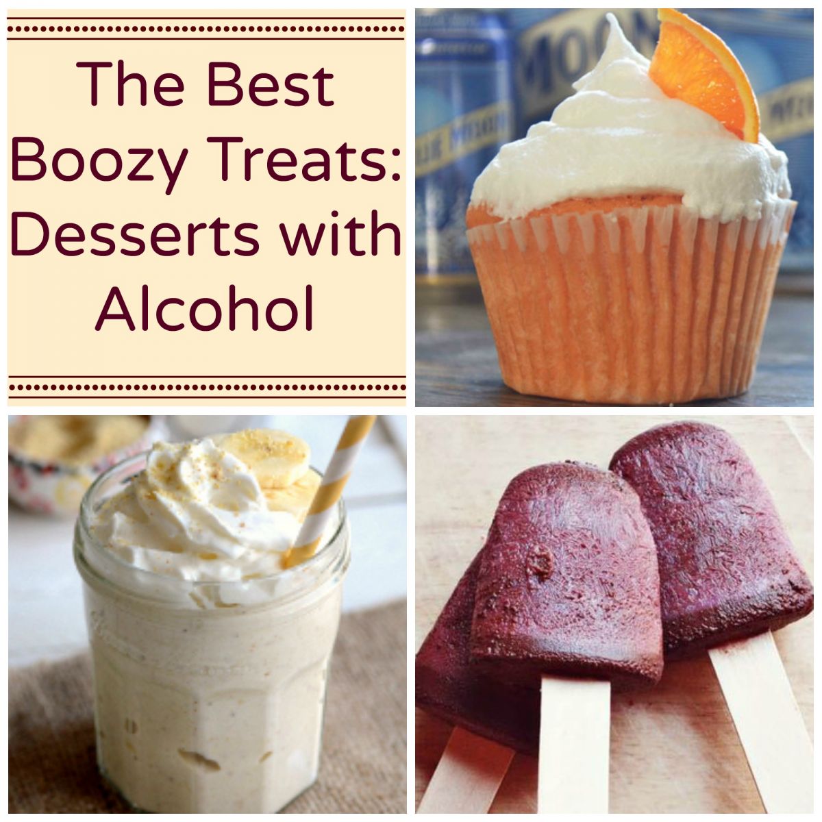 The Best Boozy Treats 29 Desserts with Alcohol