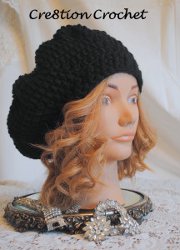 Black Slouchy Hat