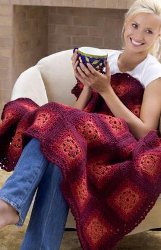 Blushing Grannies Crochet Lapghan