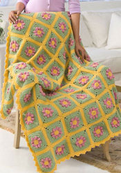 Country Blossom Throw