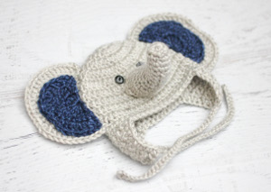 Crochet Elephant Hat