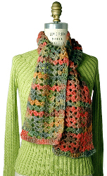 Crochet Baltic Scarf
