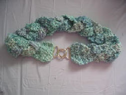 Free Crochet Pattern for Skinny Scarf, &quot;Jazzie&quot;, or Crocheted Belt