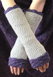 Quick and Easy Fingerless Crochet Gloves