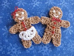 Crochet Gingerbread People