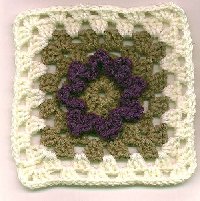 Flower Granny Square
