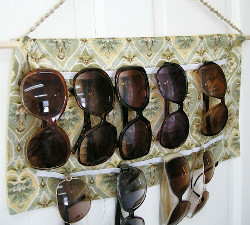 DIY Sunglasses Holder