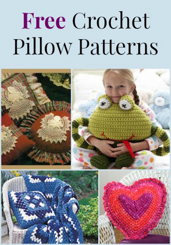 10 Free Crochet Pillow Patterns