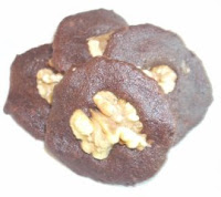 Chocolate Walnut Cookies
