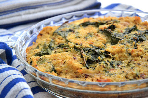 Quinoa Spinach Bake