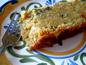 Sweet Potato Lentil Quinoa Meatloaf