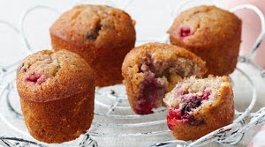 Raspberry and Almond Friands