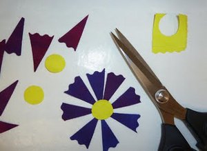 Cosmos Flower Applique