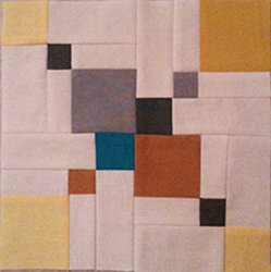 Moda Hunky Dory charm pack quilt using disappearing 9