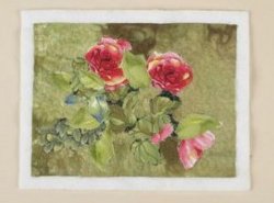 Mini Floral Art Quilt