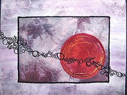 Mounting a Mini Art Quilt on a Gallery Wrapped Canvas