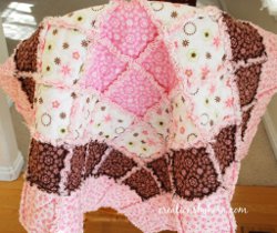 Borders Baby Rag Quilt