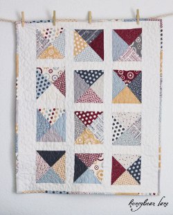 Letters from Home Baby Quilt