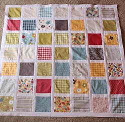 Make Life Square Baby Quilt
