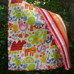 Modern Tied Baby Comforter