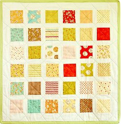 Whimsical Charm Pack Baby Quilt