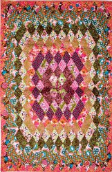 Concentric Diamonds Patchwork Quilts