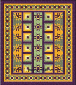 Road to Brownwood Bed Quilt
