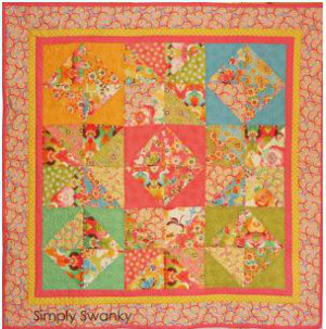 Easy Hopscotch Baby Quilt Pattern (Beginner Friendly)