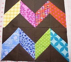 Zigzag Quilt Block