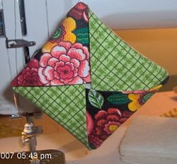 Folded Patchwork Ornament