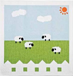 Green Pastures Baby Quilt