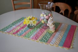 Easy Easter Table Runner
