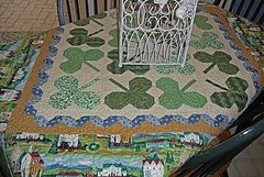 St. Patrick's Day Shamrock Quilt