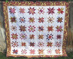 Custom Starry Bed Quilt