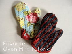 Favorite Quilted Oven Mitt