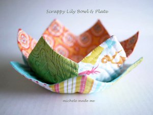 Lily Bowl and Plate